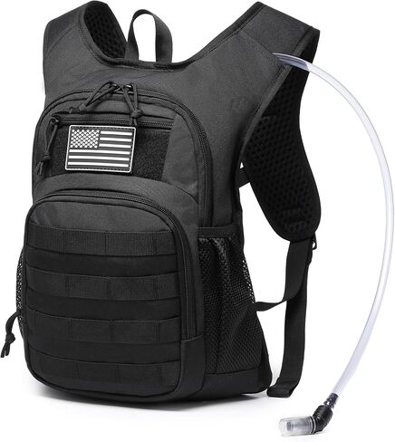 wotony Hydration Backpack with Water Bladder for Hiking Tactical Hydration Pack for Men Women Molle Water Backpack for Hiking in Saudi Arabia