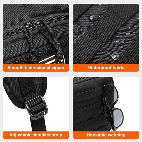 wotony Hydration Backpack with Water Bladder for Hiking Tactical Hydration Pack for Men Women Molle Water Backpack for Hiking in Saudi Arabia