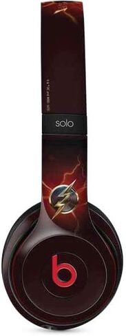 Skinit Decal Audio Skin Compatible with Beats Solo 3 Wireless - Officially Licensed DC Comics The Flash Movie: Logo Poster Design in Saudi Arabia