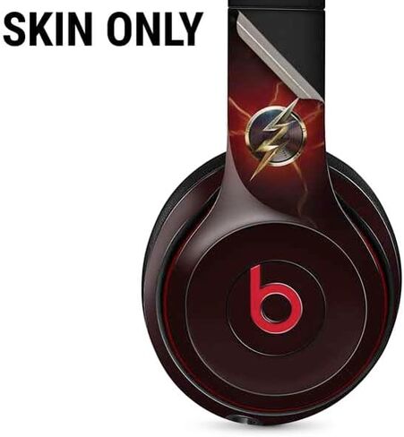Skinit Decal Audio Skin Compatible with Beats Solo 3 Wireless - Officially Licensed DC Comics The Flash Movie: Logo Poster Design in Saudi Arabia