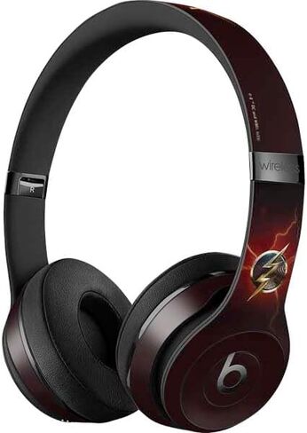 Skinit Decal Audio Skin Compatible with Beats Solo 3 Wireless - Officially Licensed DC Comics The Flash Movie: Logo Poster Design in Saudi Arabia