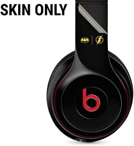 Skinit Decal Audio Skin Compatible with Beats Solo 3 Wireless - Officially Licensed DC Comics The Flash Movie: Logo Poster Design in Saudi Arabia