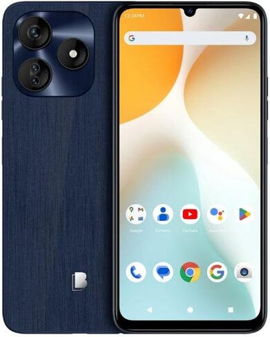 Blu G64L | 2025 | فتح | 6.8 "HD+ Infinity Display | 64/4GB | Triple 13MP Camera | إصدار الولايات المتحدة | ضمان الولايات المتحدة | الأزرق in Saudi Arabia