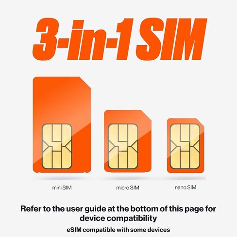 Boost Mobile SIM Kit | $25/mo. Forever Unlimited Plan with Auto-Pay | Unlimited Talk, Text & Data | First Month Included with Purchase of 3-in-1 SIM | New Customers Only in Saudi Arabia
