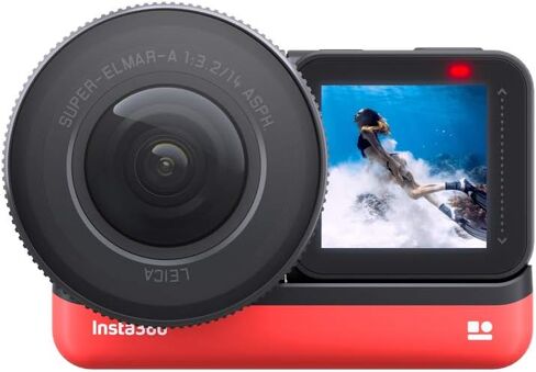 Insta360 ONE X2 Sticker Kit 360 Degree Waterproof Action Camera, 5.7K 360, Stabilization, Touch Screen, AI Editing, Live Streaming, Webcam, Voice Control in Saudi Arabia