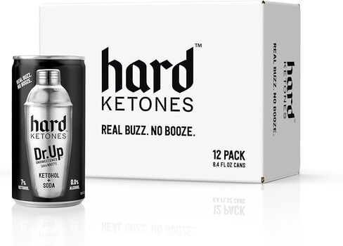 الكيتونات الصلبة بينا كولادا سيلتزر | بديل الكحول مع الكيتوهول | 12 علبة، 12 أونصة in Kuwait