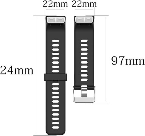 Band for Garmin Forerunner 35/Approach S10, Soft Silicone Watch Strap Sport Replacement Band Compatible with Forerunner 35, Approach S10 for Man and Women in Saudi Arabia