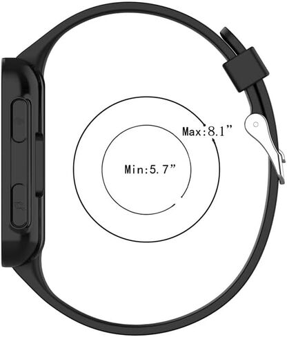 Band for Garmin Forerunner 35/Approach S10, Soft Silicone Watch Strap Sport Replacement Band Compatible with Forerunner 35, Approach S10 for Man and Women in Saudi Arabia