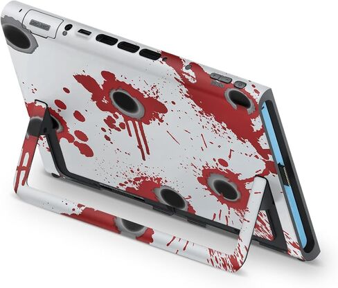 Glossy Glitter Gaming Skin Compatible with Nintendo Switch 2 Console Only - Paint Currents - Premium 3M Vinyl Protective Wrap Decal Cover - Easy to Apply | Crafted in The USA by MightySkins in Saudi Arabia
