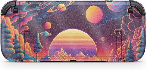 Glossy Glitter Gaming Skin Compatible with Nintendo Switch 2 Console Only - Paper Cup - Premium 3M Vinyl Protective Wrap Decal Cover - Easy to Apply | Crafted in The USA by MightySkins in Saudi Arabia