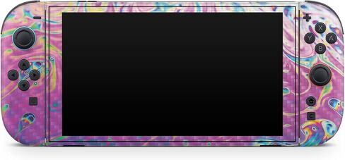 Glossy Glitter Gaming Skin Compatible with Nintendo Switch 2 Console Only - Paper Cup - Premium 3M Vinyl Protective Wrap Decal Cover - Easy to Apply | Crafted in The USA by MightySkins in Saudi Arabia
