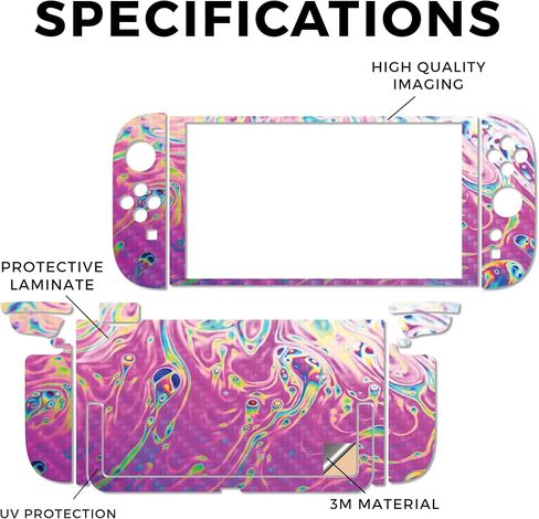 Glossy Glitter Gaming Skin Compatible with Nintendo Switch 2 Console Only - Paper Cup - Premium 3M Vinyl Protective Wrap Decal Cover - Easy to Apply | Crafted in The USA by MightySkins in Saudi Arabia