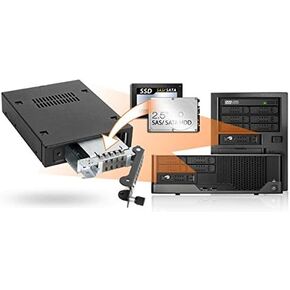 2.5 SAS SATA Mobile Rack Thumb Lock