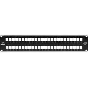 GigaStation2 High-Density Multimedia Patch Panel - 48 Port, 2U