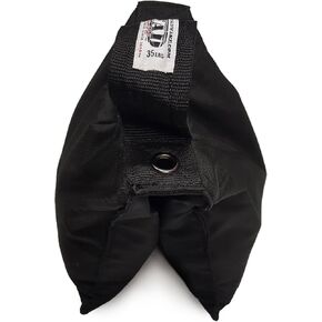 Lead Wake - Steel Shot Bag (35 lb) - Compact Weight Ballast Bag for Pop-Up Canopy Shade, Film Production, Grip, Studio, Video Walls - Heavy-Duty 1000D Nylon, Made in USA, 1 Year Warranty