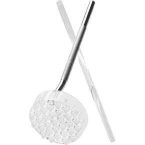 MELODRIP Pour Over Coffee Tool for Cleaner and Sweeter Brewing (Polished Handle and Clear Dish)