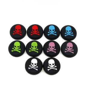 Sudroid 10pcs Skull Analog Controller Thumb Stick Grips Cap Cover for Playstation2 PS3 Xbox 360 Xbox one Controller