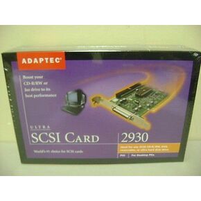 New Retail Sealed Box Adaptec 2930 Ultra Scsi Pci Card 32 Bit Aha-2930U Kit