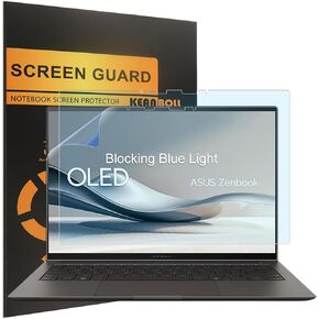 Keanboll 2 حزمة حظر واقي شاشة الضوء الأزرق لعام 2024 New Asus Zenbook S14 Laptop (UX5406) ​​، ودرع مضاد للضوء الأزرق ومكافحة البصمات (غير اللامع)
