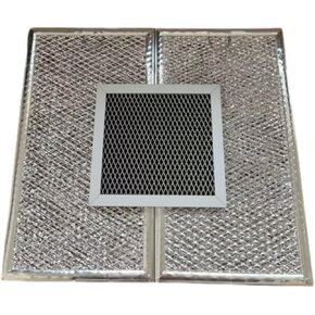 Microwave Grease&Charcoal Filter Compatible With Whirlpool MH1170XSQ3,MH1170XSS3, MH1170XSS0,MH1170XSS1