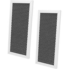 2-Pack Microwave Oven Charcoal Filter Fits for Samsung Model Numbers ME19R7041FS,W,B,T/AA, ME19R7041FS,W,B,G/AC,and More