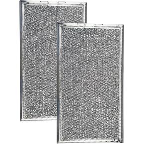 Microwave Grease Filter Replacement for Whirlpool W10535950, PS8769987 Aluminum Mesh Grease Microwave Oven Filters 2-Pack