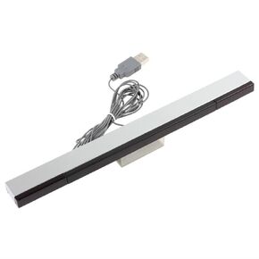 LIPOVOLT® USB Wired Infrared Ray IR Sensor Bar for Nintendo Wii/Wii U/PC + Stand