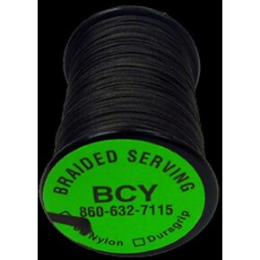 BCY 350 Nylon Braided Serving Black .015