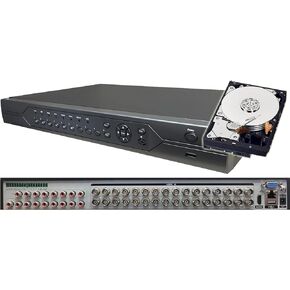 Sikker Standalone 32 Channel CCTV DVR with 4TB Hard Drive pre-Installed Support 5MP/1080P AHD/TVI/960H Analog Camera Home/Business Surveillance Security System Video Recorder with Face/Human detect