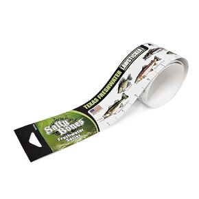 Salty Bones 36" Fishing Ruler Sticker - LAWSTICKER - Texas Freshwater Edition