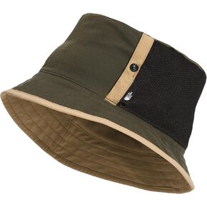 THE NORTH FACE Class V Reversible Bucket Hat, Kelp Tan TNF Camo Print/TNF Black, Small/Medium in Kuwait