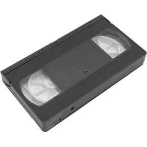 VCR Head Cleaner for VHS/VCR Players, VHS Video Head Cleaner with Dry Cleaning System, No Liquids Required, Reusable up to 50 Uses, Easy to use