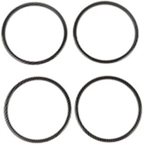 Car Door Speaker Cover Horn Sound Sticker Frame Garnish Cover GWM Great Wall Tank 300 2022-2023 4 Pcs Door Audio Speaker Cover(Silver)