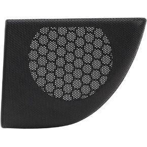 Car Door Speaker Panel Door Speaker Cover Grille Interior Door Speaker Decoration Cover Trim Replacement Fit for Benz C230 C320 W203 Door Audio Speaker Cover(Leftn)