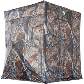 VENATIC 6' Tripod Hunting Tower Blind, 2 Person Hunting Stand with 4' x 4' Platform for Deer Hunting, Antelope and Elk
