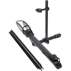 Ebike Rack with Ramp, 200 lbs Ebike Racks for Tow Hitch, 2-Bike Rack for Cars Trucks SUVs Minivans, Folding Ebike Carrier Fit up to 5 Inches Fat Tire, 2" Receiver