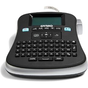 DYMO Desktop Label Maker | LabelManager 210D All-Purpose Portable Label Maker, Easy-to-Use, One-Touch Smart Keys, QWERTY Keyboard, Large Display, for Home & Office Organization