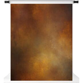 Kate Rusty Portrait Backdrop Vintage Brown Abstract Photography Backdrops Headshot Photo Stduio Props, 5x7ft
