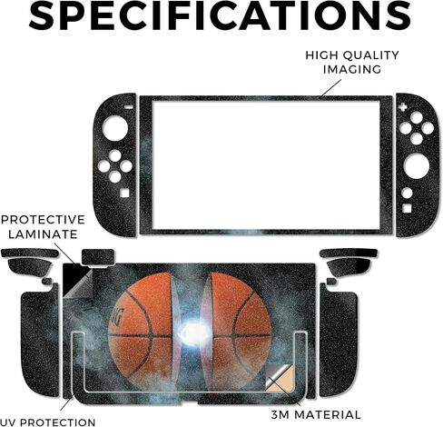 Glossy Glitter Gaming Skin متوافق مع Nintendo Switch 2 Premium Kit - Dragon Paradise - Premium 3M Vinyl Protction Wrap Cover - من السهل تطبيق | مصنوع في الولايات المتحدة الأمريكية من قبل Mayyskins in Saudi Arabia