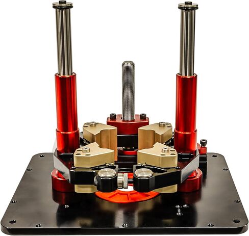 JessEm Mast-R-Lift II 02120 Router Lift, 9-1/4-Inch by 11-3/4-Inch,Black/Red in Saudi Arabia