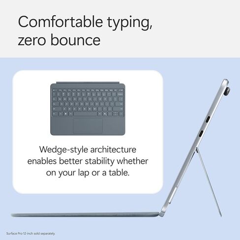 Microsoft Surface Pro Keyboard for Surface Pro 12" Device, Keyboard Only, Alcantara Material, Slate in Saudi Arabia