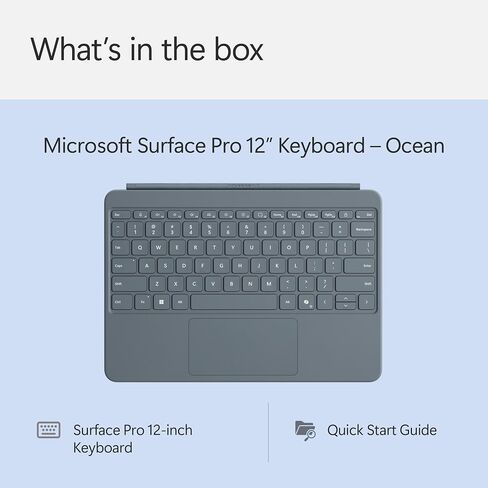 Microsoft Surface Pro Keyboard for Surface Pro 12" Device, Keyboard Only, Alcantara Material, Slate in Saudi Arabia
