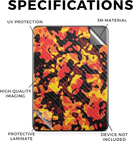 Tablet Skin Compatible with Amazon Kindle Colorsoft (2024) - Rattler - Premium 3M Vinyl Protective Wrap Decal Cover - Easy to Apply | Crafted in The USA by MightySkins in Saudi Arabia