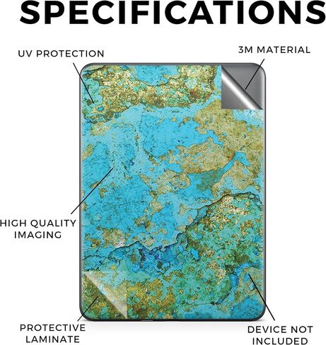 Tablet Skin Compatible with Amazon Kindle Colorsoft (2024) - Rattler - Premium 3M Vinyl Protective Wrap Decal Cover - Easy to Apply | Crafted in The USA by MightySkins in Saudi Arabia