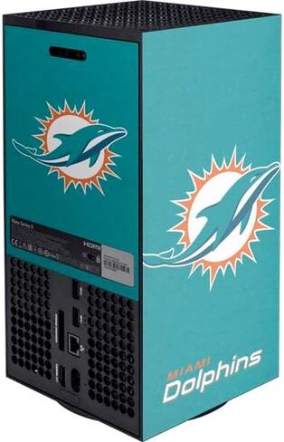 Skinit Skinit Gaming Gaming Skin متوافق مع وحدة التحكم Xbox Series X - NFL Miami Dolphins Design Tropical Design in Kuwait