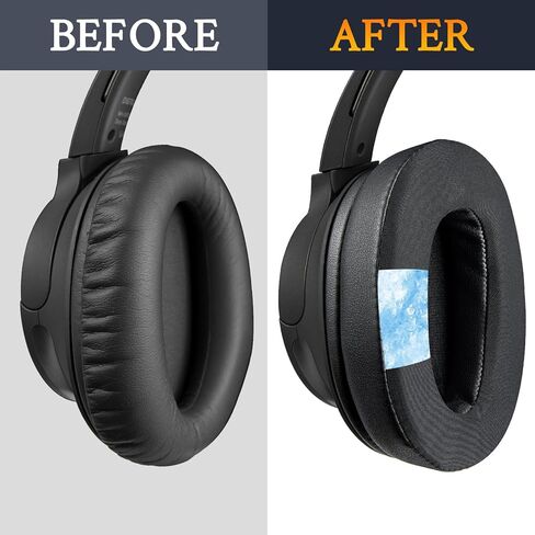 SOULWIT Cooling-Gel Replacement Earpads for Sony WH-CH700N (WHCH700N) & MDR-ZX780 (ZX780DC)/MDR-ZX770 (ZX770BN ZX770BT), Ear Pads Cushions for MDR-10R (10RNC 10RBT) Over-Ear Headphones in Kuwait