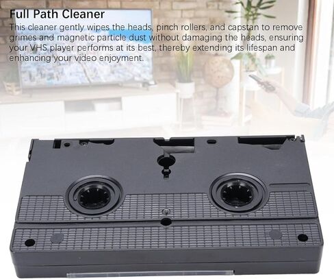 Greensen VHS Player Player Cleaner Technology Technology Technology قابل لإعادة الاستخدام الصيانة الفعالة لمشغلات VCR و VHS in Kuwait