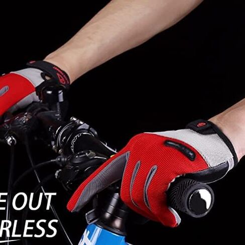 Outdoor Hiking Gloves Anti-Slip Resistant Fabric Touch Screen Gloves for Sports Winter Men Women Climbing Gloves in Saudi Arabia