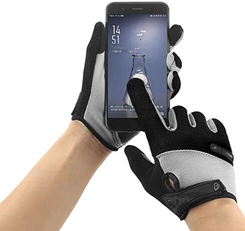 Outdoor Hiking Gloves Anti-Slip Resistant Fabric Touch Screen Gloves for Sports Winter Men Women Climbing Gloves in Saudi Arabia