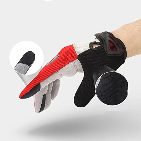 Outdoor Hiking Gloves Anti-Slip Resistant Fabric Touch Screen Gloves for Sports Winter Men Women Climbing Gloves in Saudi Arabia